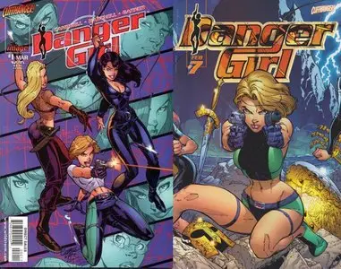 Danger Girl #1-7 + Preview + 2001's HC (1998-2001) Complete [Repost]
