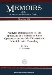 Analytic Deformations of the Spectrum of a Family of Dirac Operators on an Odd-Dimensional Manifold With Boundary