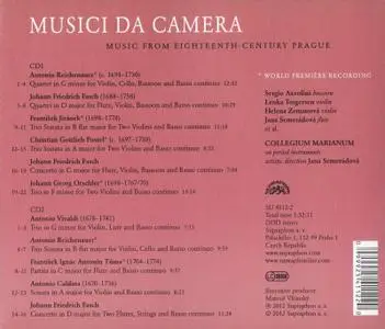 Collegium Marianum, Jana Semerádová - Musica da Camera: Music from Eighteenth Century Prague (2012)