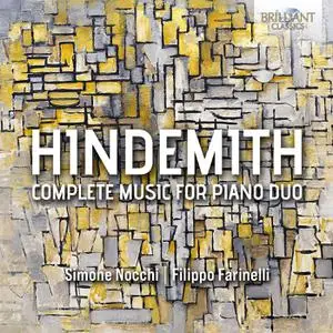 Filippo Farinelli - Hindemith: Complete Music for Piano Duo (2022) [Official Digital Download 24/48]