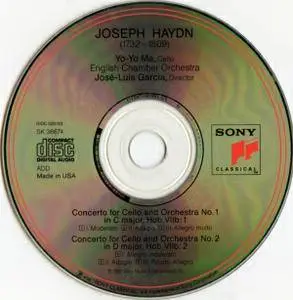 Yo-Yo Ma, English Chamber Orchestra - Haydn: Cello Concertos 1&2 (1981/1993) {Sony Classical}
