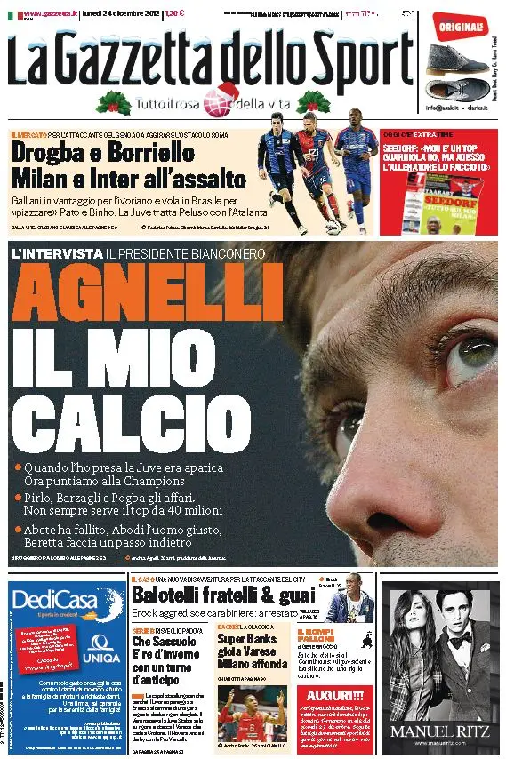 La Gazzetta dello Sport (24-12-12)