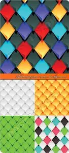 Rhomb texture vector background