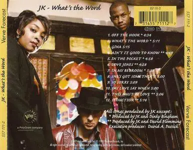 JK (Joel Kipnis) - What's The Word (1998)