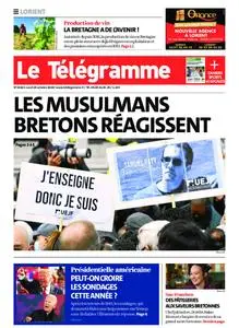 Le Télégramme Lorient – 19 octobre 2020