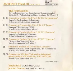 Vivaldi - The four Seasons -  Tafelmusik Baroque Orchestra