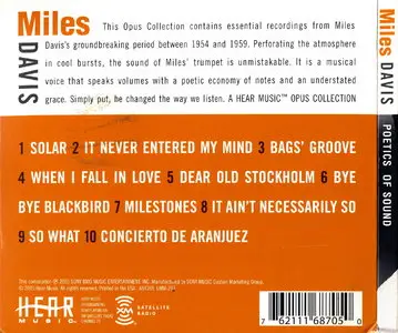 Miles Davis - Poetics of Sound: 1954-1959 (2005)