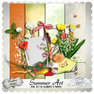 Scrap Kit: Summer Art 