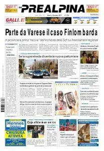 La Prealpina - 18 Marzo 2017