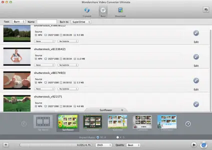 Wondershare Video Converter Ultimate v3.7.1 (Mac OS X)