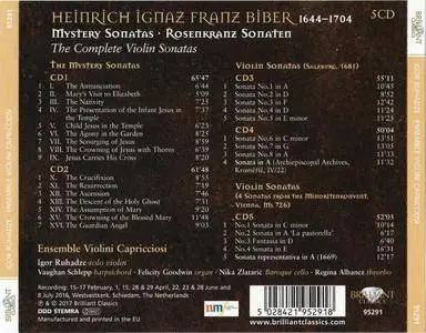 Igor Ruhadze & Ensemble Violini Capricciosi - Biber: Mystery Sonatas (2017)
