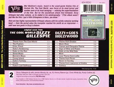 Dizzy Gillespie - The Cool World + Dizzy Goes Hollywood (1996) 2LP in 1CD