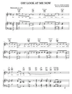 Oh! Look At Me Now - Bobby Darin, Frank Sinatra, Lee Wiley (Piano-Vocal-Guitar)