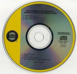 Don Friedman - Dreams And Explorations (1964) {Riverside OJCCD-1907-2 rel 1998}