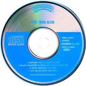 Kiss - Kiss Alive! (1975) {1986, Japan 1st Press} Repost