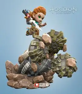 Aloy - Horizon Zero Dawn (Chibi)