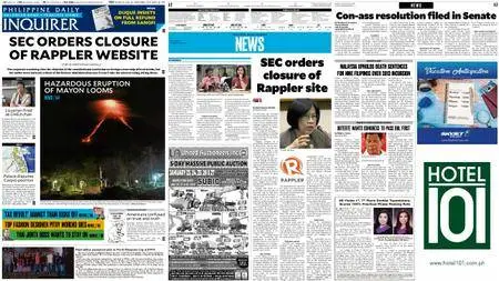 Philippine Daily Inquirer – January 16, 2018
