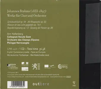 Johannes Brahms - Collegium Vocale Gent, Herreweghe - Werke für Chor und Orchester (2011)