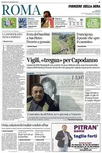 Il Corriere della Sera Roma - 20.12.2015