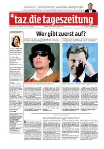Tageszeitung TAZ vom 29 August 2011