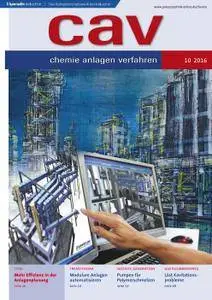 CAV Chemie Anlagen Verfahren - Nr.10 2016