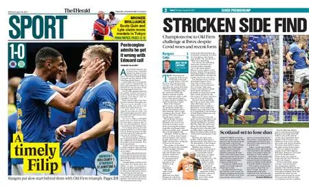 The Herald Sport (Scotland) – August 30, 2021