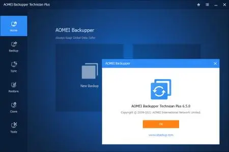 AOMEI Backupper 6.5.0 Multilingual