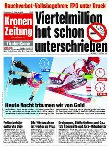 Kronen Zeitung Tirol - 21. Februar 2018