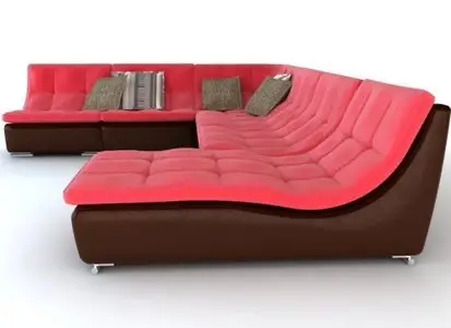 3D model of Lourens sofa