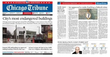 Chicago Tribune Evening Edition – February 26, 2020