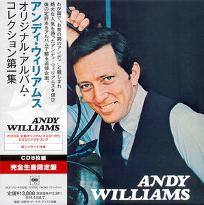 Andy Williams - Original Album Collection Vol. 1 (2013) Japanese Mini LP 8CD Box Set