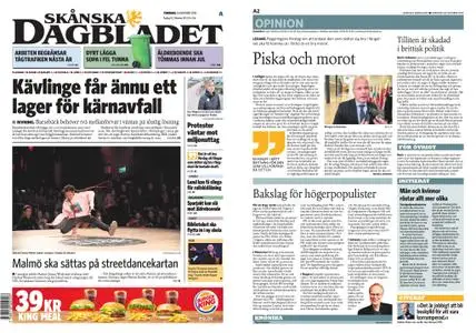 Skånska Dagbladet – 24 oktober 2019