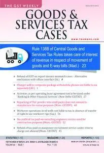 Goods & Services Tax Cases - March 06, 2018