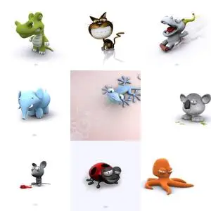 3D Animals Wallpapers
