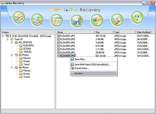 OctaneSoft inDisc Recovery 3.0