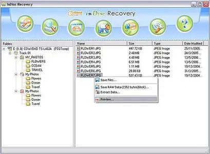 OctaneSoft inDisc Recovery 3.0