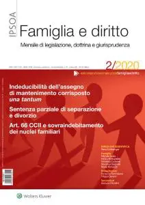 Famiglia e Diritto - Febbraio 2020