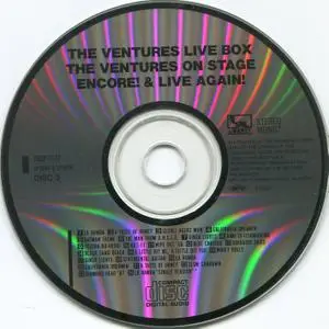 The Ventures - Live Box, Vol. 1 (1992) {4CD Set, Liberty ‎Japan TOCP-7125~28 rec 1965-1968}