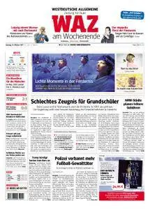 WAZ Westdeutsche Allgemeine Zeitung Buer - 14. Oktober 2017