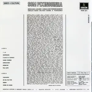 Pixinguinha - Som Pixinguinha (1971) {Odeon 100 Anos ‎833563 2 rel 2003}