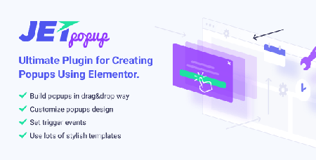 JetPopup v1.6.5 - Popup Addon for Elementor
