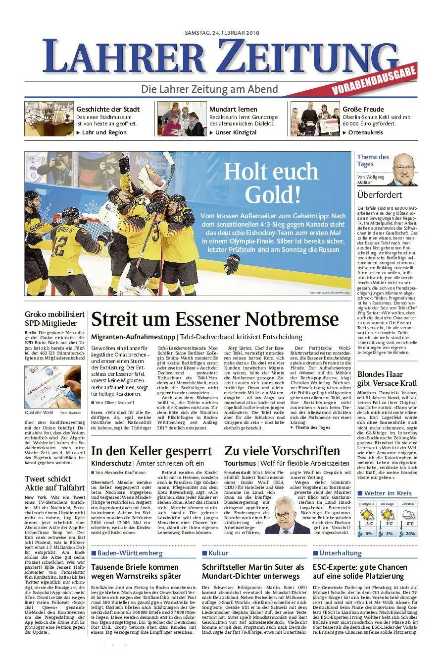 Lahrer Zeitung 24 Februar 18 Avaxhome