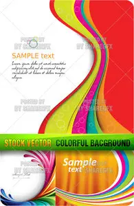 Stock Vector - Colorful Bacground