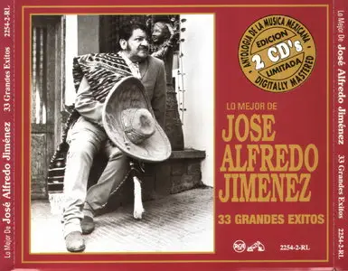 José Alfredo Jimenez - 33 Grandes Exitos  (1990)