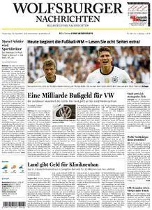 Wolfsburger Nachrichten - Helmstedter Nachrichten - 14. Juni 2018