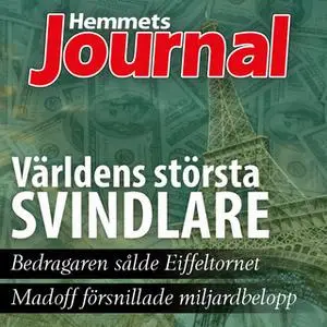 «Världens största svindlare» by Johan G. Rystad,Hemmets Journal,Henrik Holst