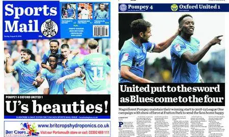 The News Sport Mail (Portsmouth) – August 19, 2018