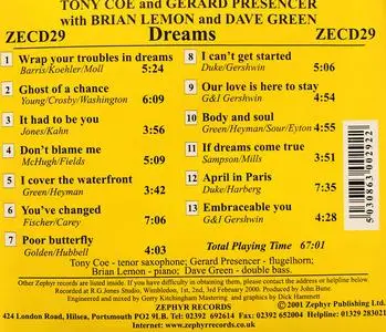 Tony Coe, Gerard Presencer, Brian Lemon, Dave Green - Dreams (2001)