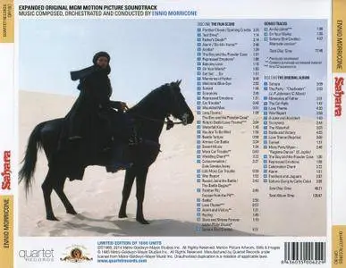 Ennio Morricone - Sahara: Expanded Original NGM Motion Picture Soundtrack (1983) 2CD Remastered, Limited Edition 2014 [Re-up]