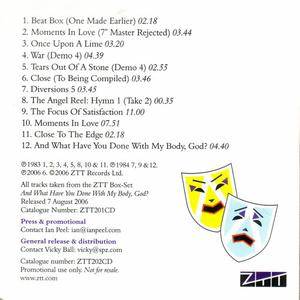 Art Of Noise - And What Have You Done With My Body, God (Box Set Sampler) (2006) {ZTT} **[RE-UP]**